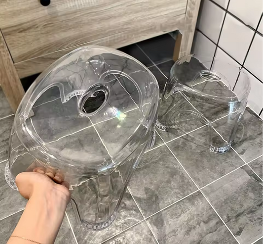 Doorzichtbare Antislip Kruk