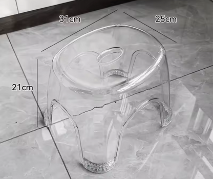 Doorzichtbare Antislip Kruk